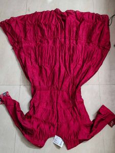 BRAND NEW ~ Burgundy Embroidered Kurta