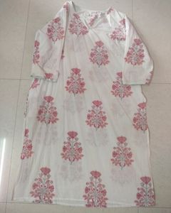 Block Print Cotton Kurti
