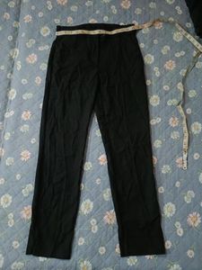 Classic Black High-Waisted Pants