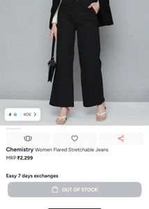 Dark Wash Wide Leg Jeans