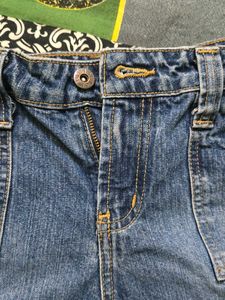 Classic Blue Denim Shorts