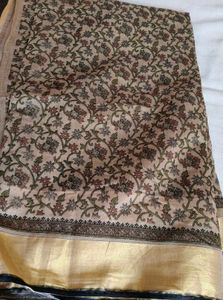 Elegant Floral Saree