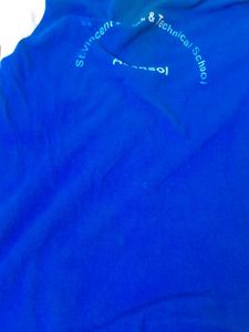 Men's Blue Polo T-Shirt