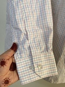 Men's 'Touch' Checkered Button-Down