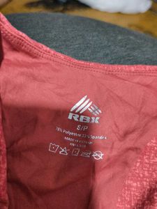Red Textured Tank Top