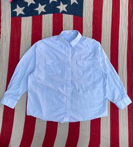 Vergamot Light Blue Casual Shirt