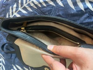 Clearance Tory Burch Black Leather Crossbody Bag