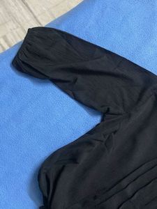 Elegant Black Tunic Top