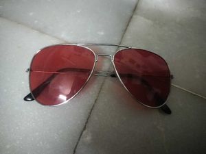 Red Aviator Sunglasses