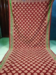 Royal Blue Banarasi Silk Saree