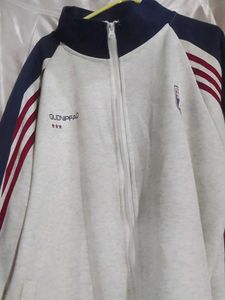 Varsity Style Striped Jacket