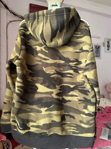 north face camo hoodie / unisex wear
