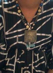 Bohemian Beaded Statement Necklace