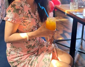 Sale !!!Floral Wrap Dress