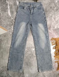 straight vintage denim jeans
