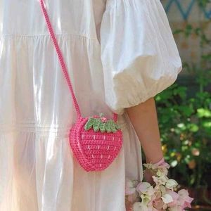 Heart-Shaped Crochet Tulip Bag