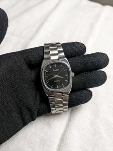 Old Money Aesthetic Black Casio Watch
