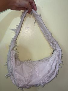 WHITE H&amp;M bag