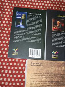 Set of 3 Autobiography Books