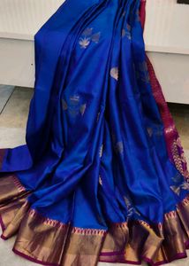 pure handloom kanjeevaram saree