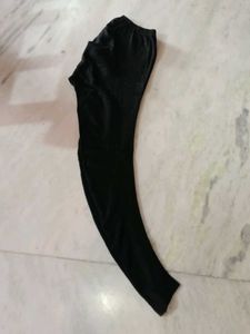 Black woolen Legging