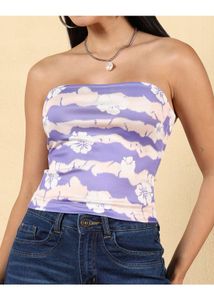 Shein Floral Tube Top