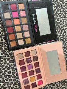Combo of 2, Nude &amp; Rose Eyeshadow Palette