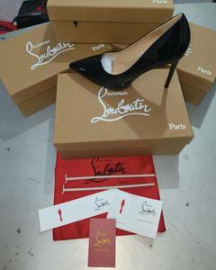 Christian Louboutin Black Patent Heels❤️