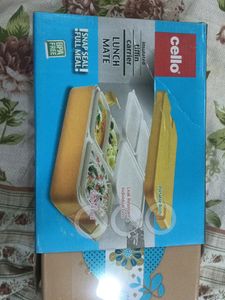 Cello Lunch Box For School