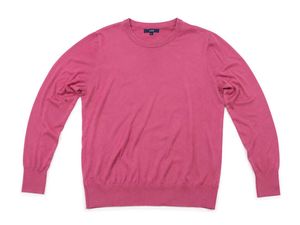 Women's Pink Full-Sleeve Knit Sweater