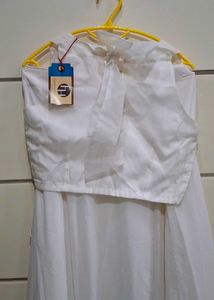 White Blouse with Tag