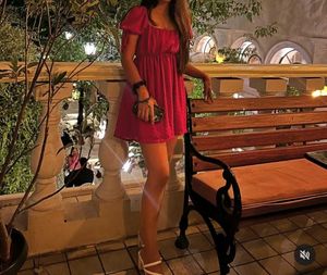 Pink Mini Dress