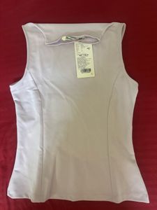 Sleeveless Turtleneck Top
