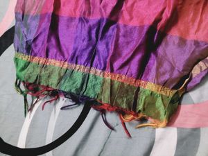 Vibrant Striped Ethnic Duppata