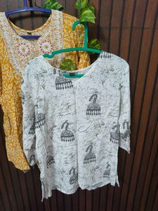 Set of 3 Women's Ethnic Kurtas