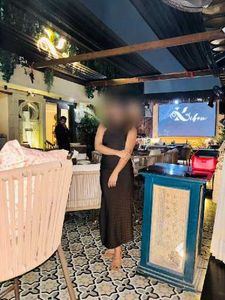 Long dark brown Dress - Classic Style