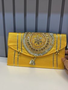 4 Combo- Elegant Embroidered Clutches (Set)