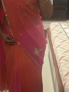 Elegant Ombre Chiffon pure Saree