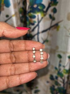 Elegant Diamond Drop Earrings