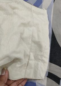 Backless Blouse With Side Open