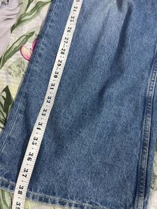 Women's Blue Wide Leg Jeans