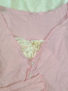 Pink NEWME top 🧁
