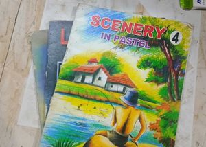 Scenery Art,Drawing Reference Books Combo