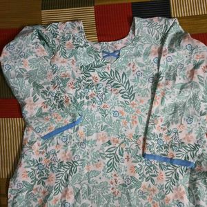 Beautiful Floral Kurta 3-Piece set