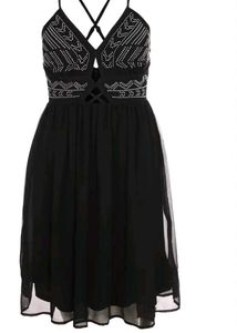 VERO MODA Black Silver eye catching Dress