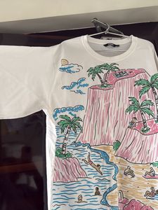 Graphic Print Oversized T-Shirt