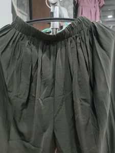Casual Olive Green Dress