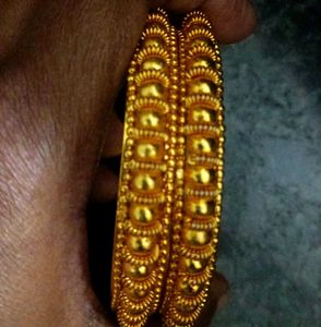 Gold toned  Bangles