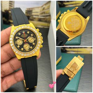 Gold Rolex Style Watch
