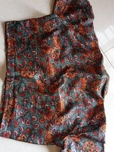 Designer Floral Print Blouse